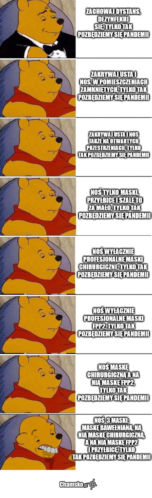 Koronapierdolec w USA