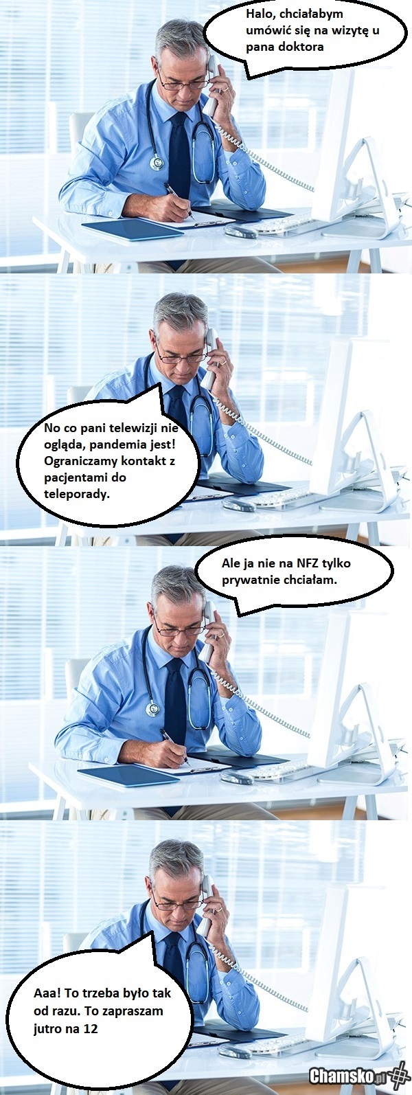 Na prywatnie pandemia nie istnieje