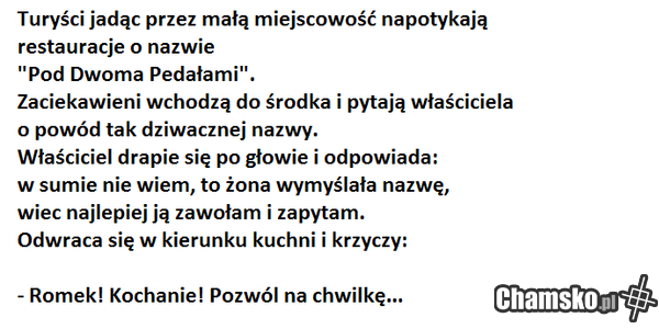 Romek z Łomży - pedał