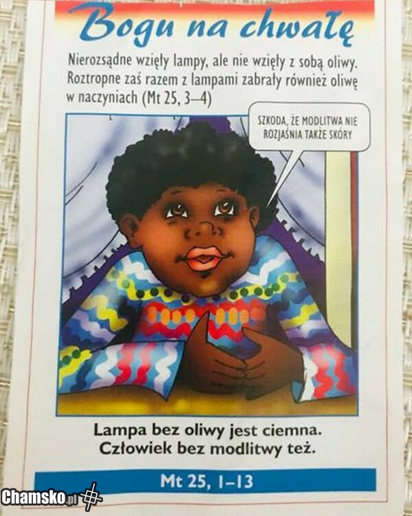 Marzenie, aby być białym.