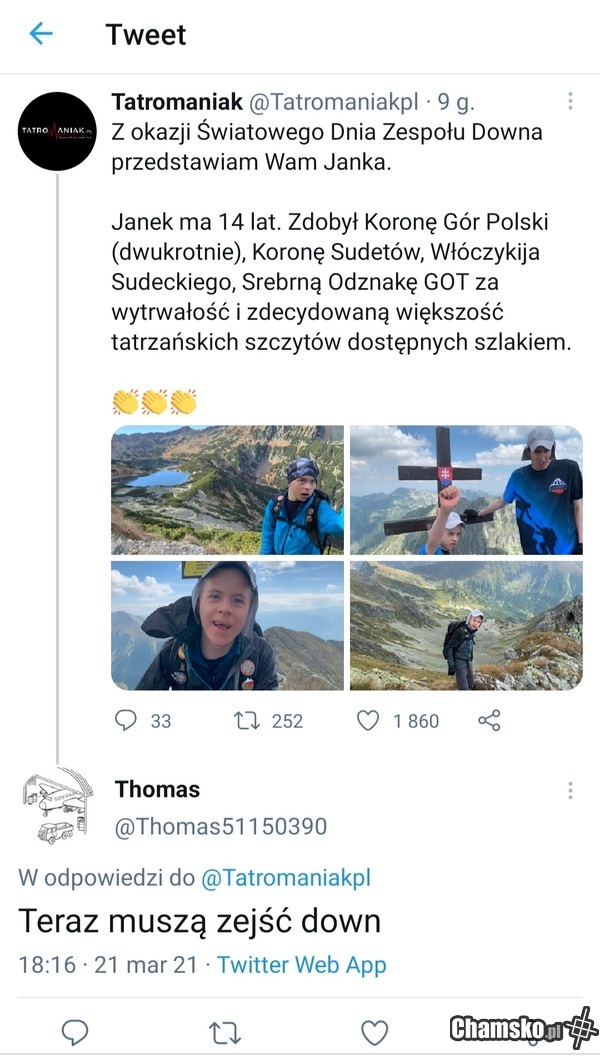 Going down