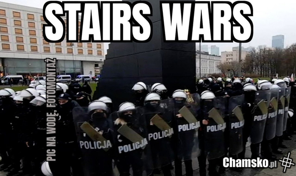 Stair wars