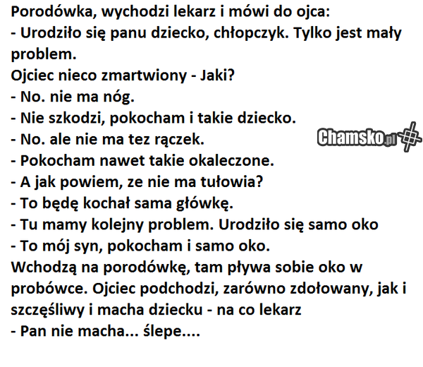 troche przypał