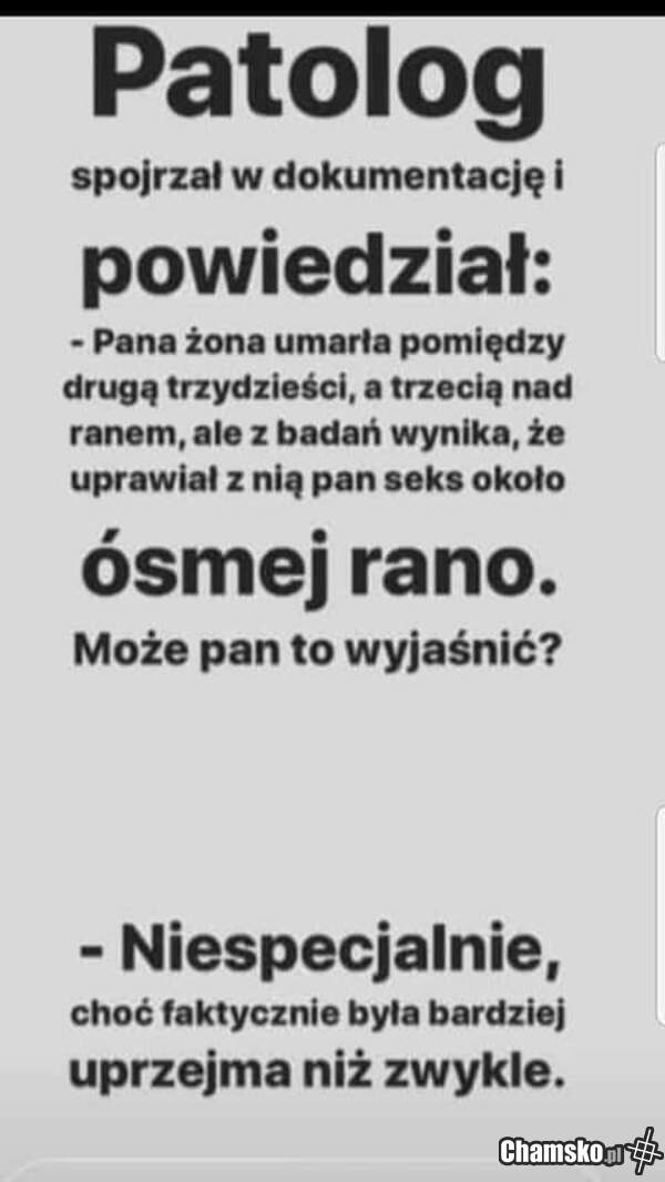 Należą się wyjaśnienia.