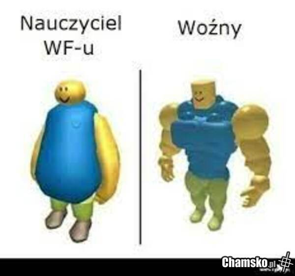 Nauczyciel wf...