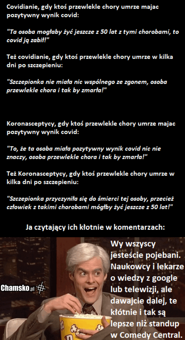 Covidianie vs. Koronasceptycy