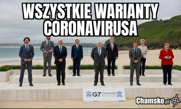 G7 pełną mordą