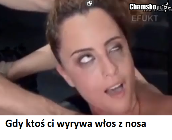 Włos z nosa