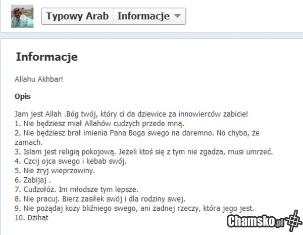 10 muzułmańskich przykazań