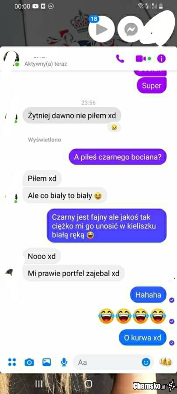 Biały to jednak biały