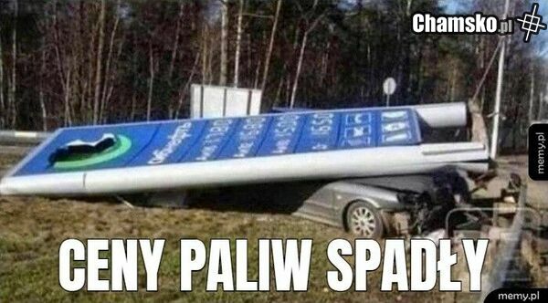 Ceny paliw spadły