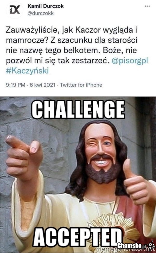 K. Durczok vs Jesus