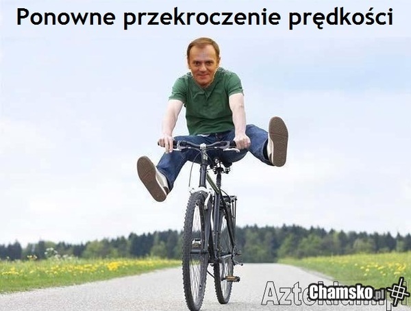 Ponowne przekroczenie prędkości