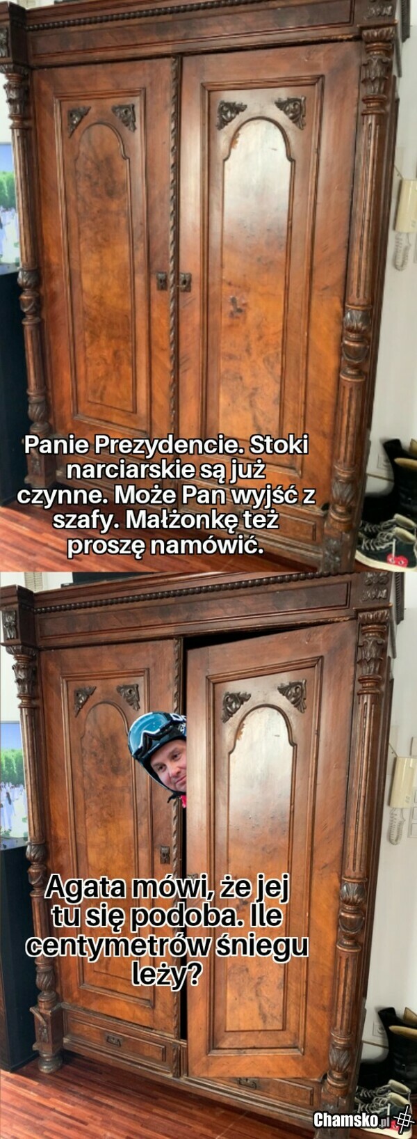 Szafa Jarosława Kaczyńskiego