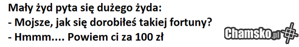 Jak zarabiają żydzi cz. XVIII