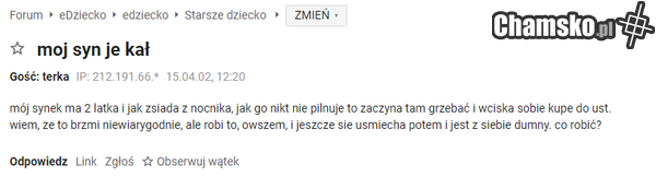 O boże... czyli NIE BYŁEM PIERDOLNIĘTY!!!