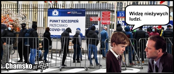 Widzę nieżywych ludzi