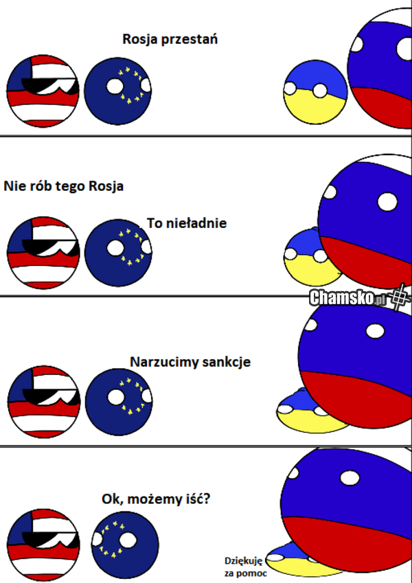 UE i USA kontra Rosja