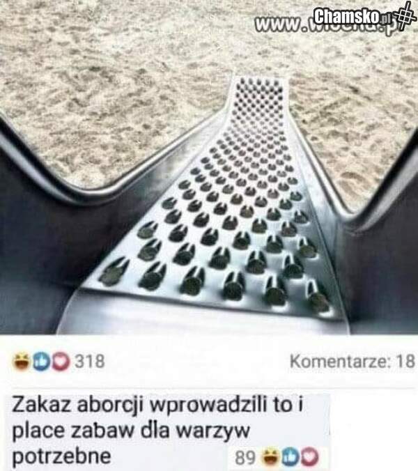 Plac zabaw dla warzyw.