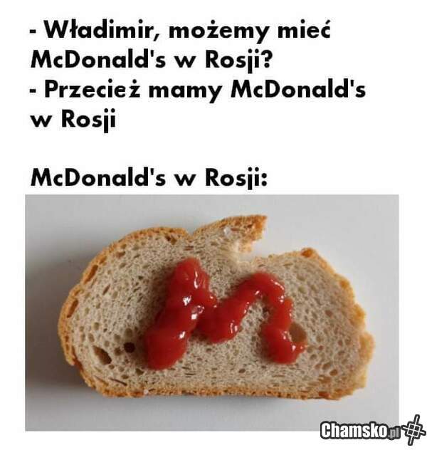 McDonald's w Rosji niebawem