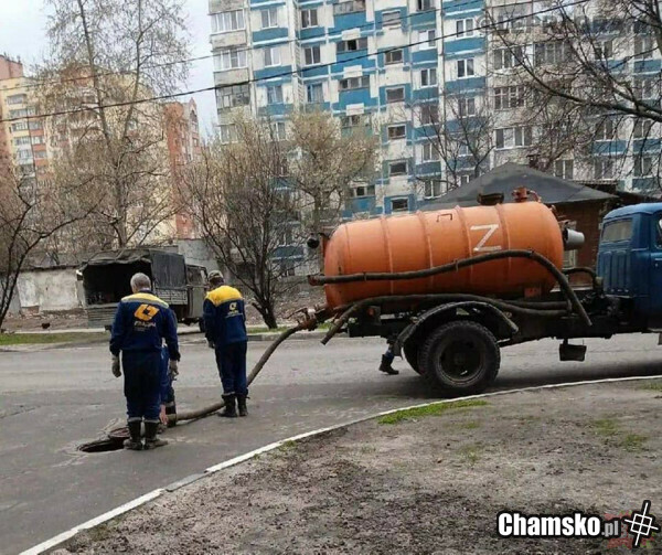 Ruskie jednostki specjalne kradną szambo