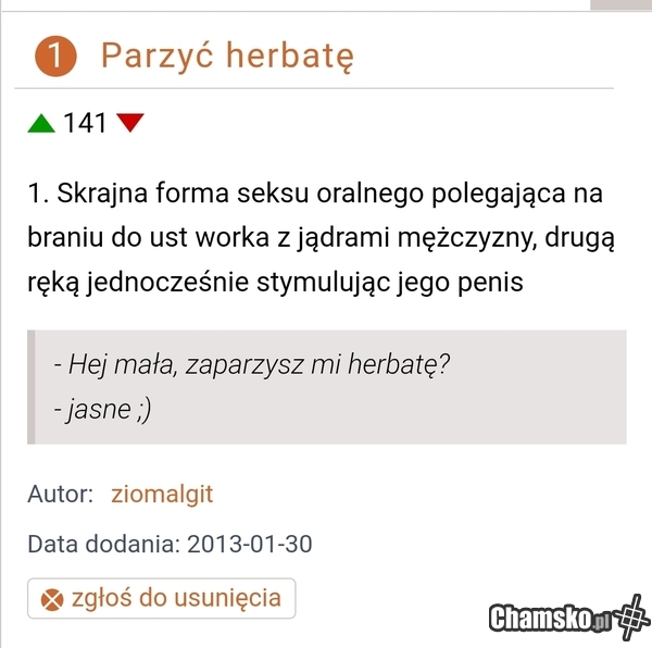 Ja z matką admina chamsko.pl.