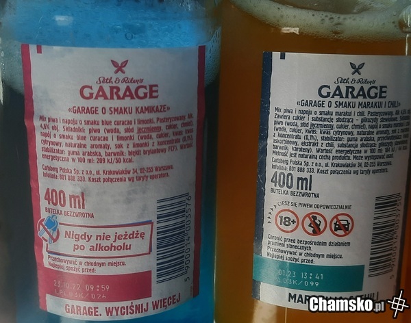 Niebieski Garage dla nieletnich i ciężarnych