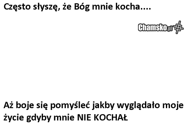 On Cie kocha