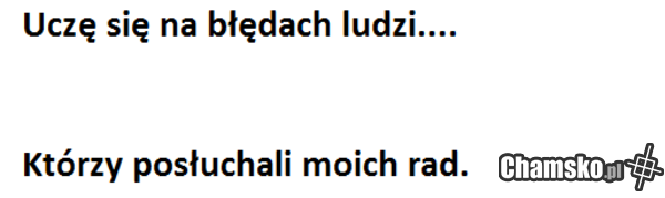 jestem mistrzem życia