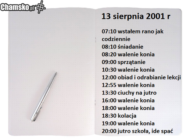 mój pamiętnik - miałem 9 lat