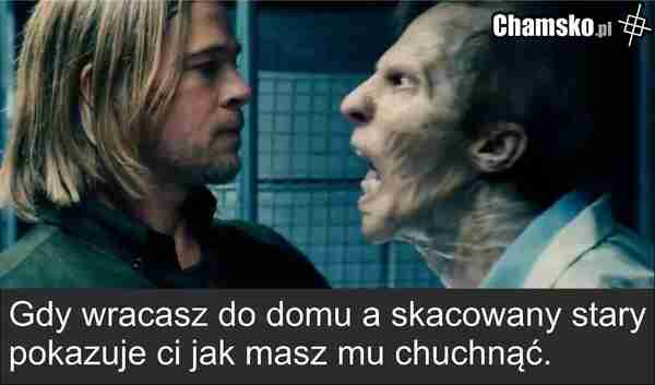 Skacowany stary