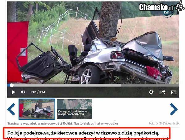 Ciekawe skąd to podejrzenie