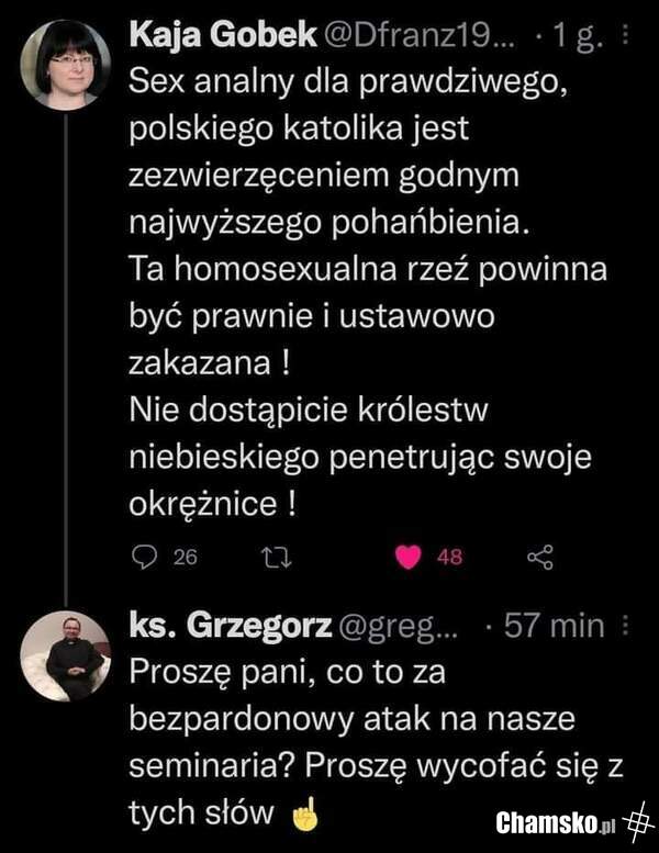 O święta okrężnico, módl się za nami...