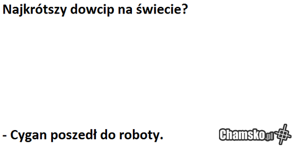 Krótki dowcip