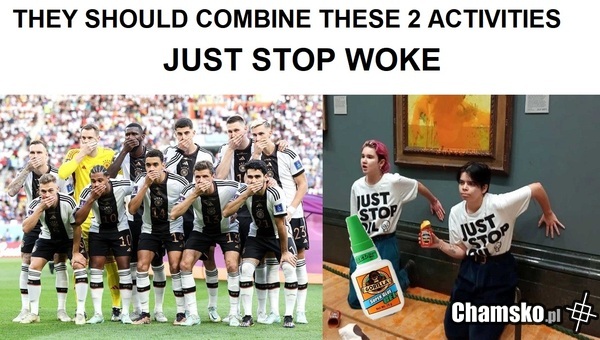 Just stop woke