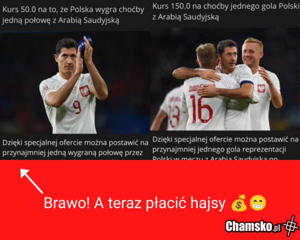 Kto obstawiał, ten wygrywa!
