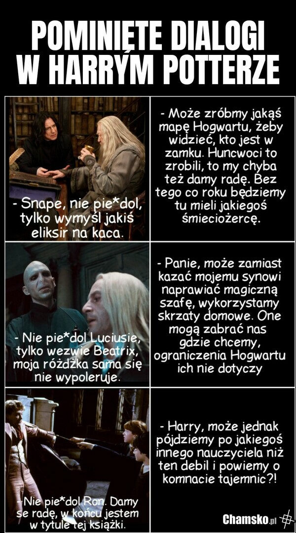 Ważne "nie pie*dol" w sadze