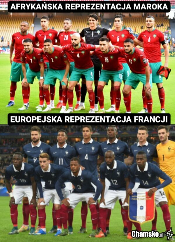 Nie ważne czy wygrała Francja czy Maroko. I tak wygrała Afryka