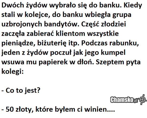 Jak zarabiają żydzi? cz. XXXVII