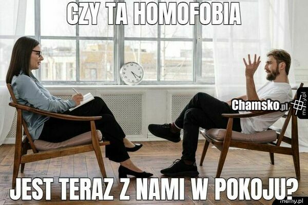 Wszędzie homofobia