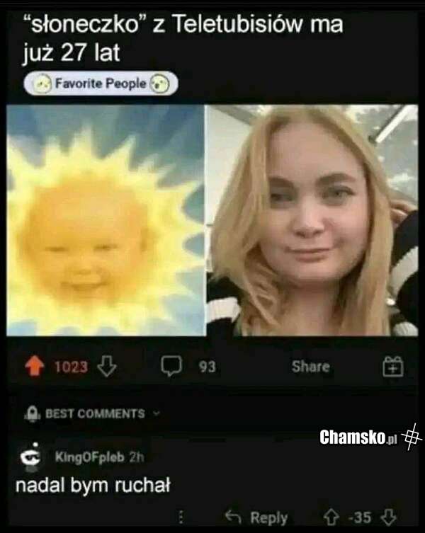 Nadal nie jest za stara.