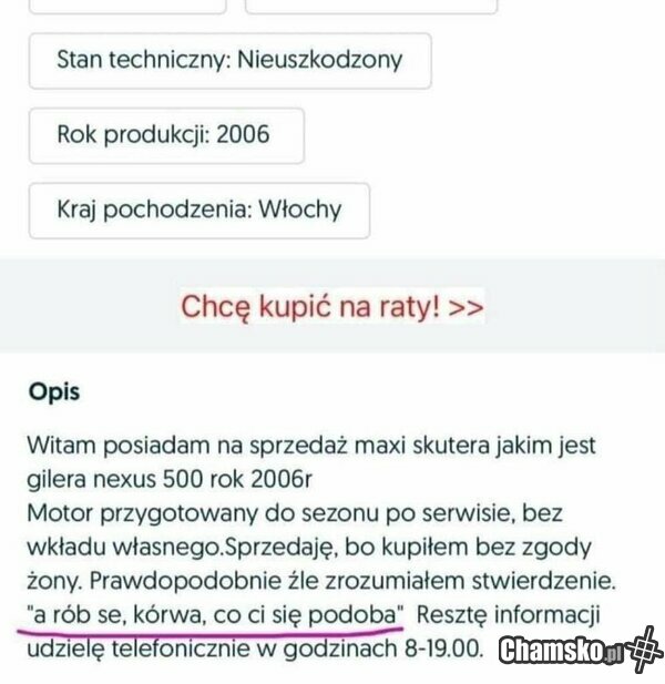 Motocykl