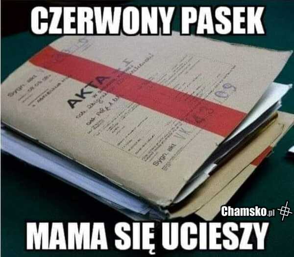 Czerwony pasek