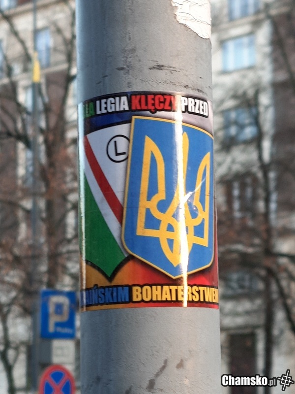 Klękaj legionisto przed Ukraińskim Panem.