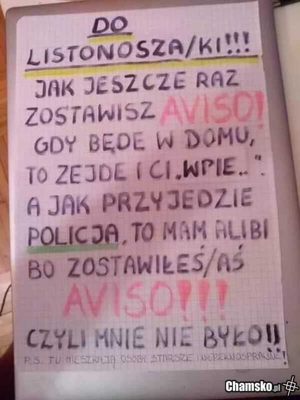 AVISO !!!
