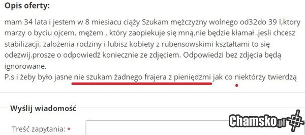 To wcale nie jest tak....
