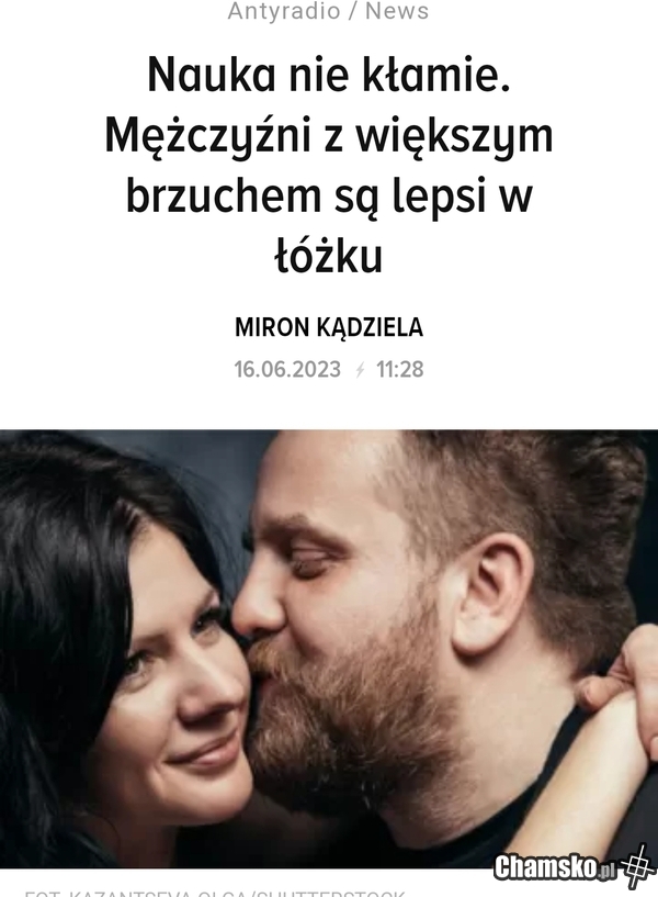 Bez brzucha nie porucha- dowod naukowy.
