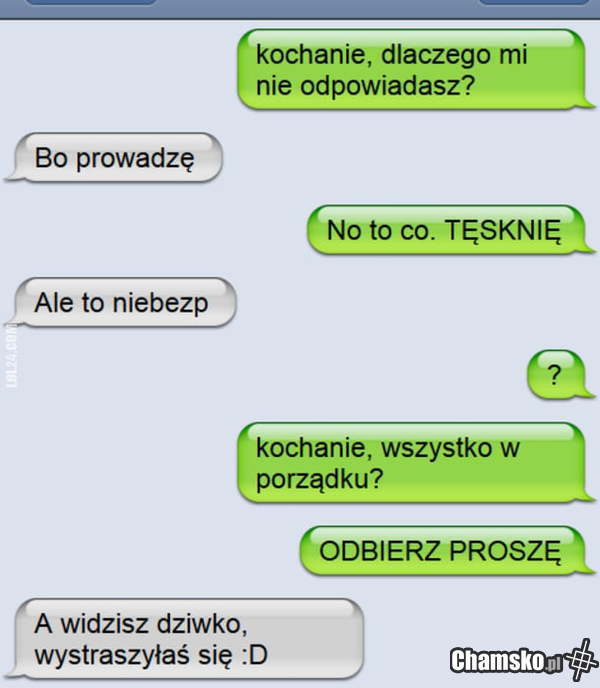 Pisanie w czasie jazdy