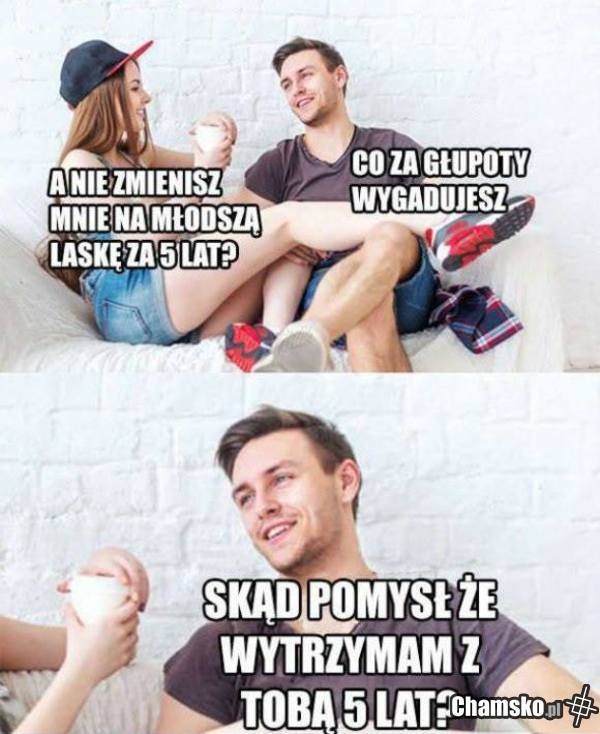 Zamiana na młodszą