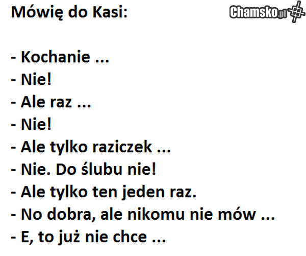 Kiedyś z Kasią.....